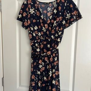 Floral midi dress